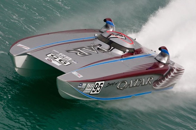 2011 UIM Class 1 World Powerboat Championship Abu Dhabi Grand Prix  © Simon Palfrader - copyright http://www.class-1.com/